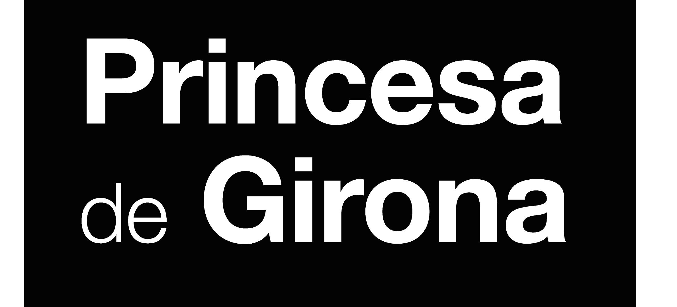 cuadrado negro logo princesa girona